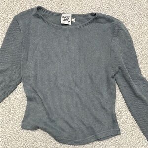 Princess Polly Ribbed Knit Top